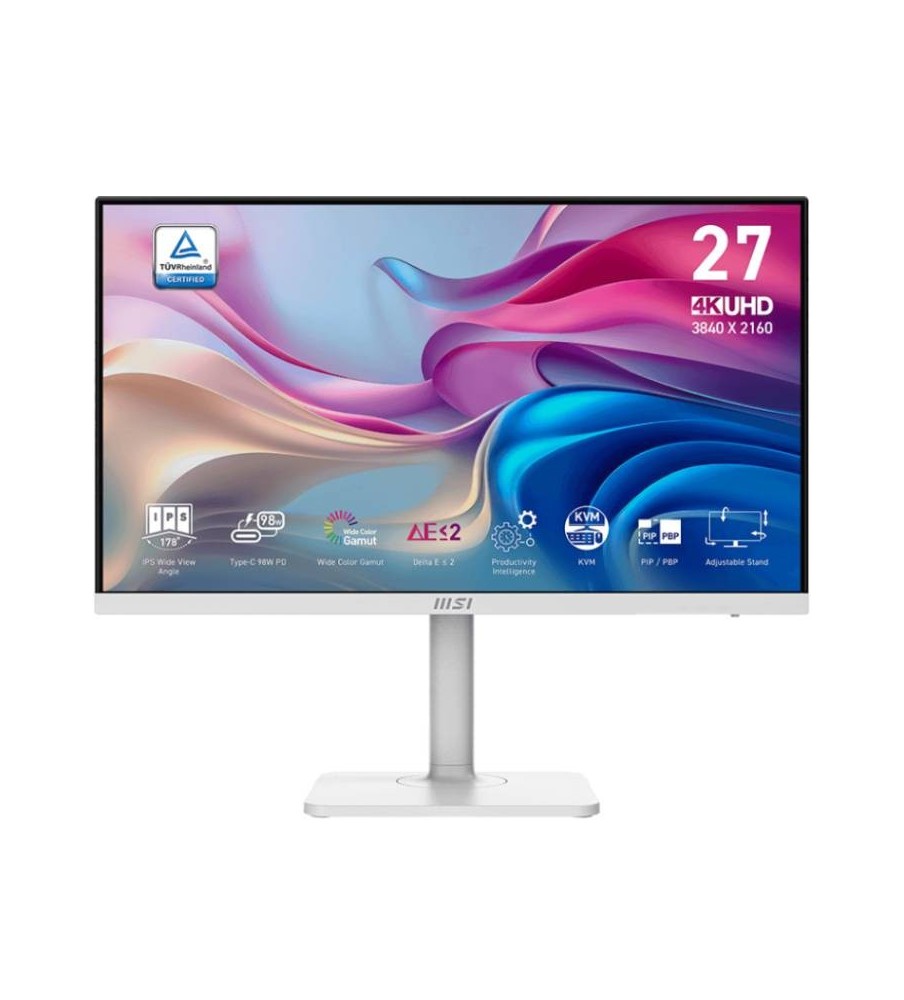 Écran MSI MODERN MD272UPHW 27" 4K UHD IPS 60Hz