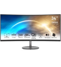 Ecran MSI Pro MP341CQ 34'' UWQHD Incurvé 100 Hz -Noir