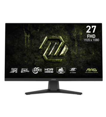 Ecran Gaming MSI MAG 272F X24 27" Full HD Fast IPS 240Hz 0,5ms - Noir