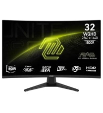 Ecran Gaming MSI MAG 321CQF E18 31.5" WQHD Incurvé 180 Hz - Noir