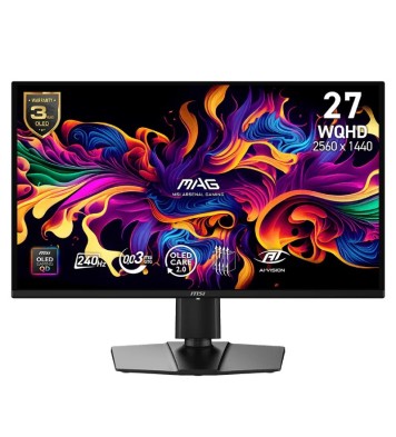 Ecran Gaming MSI MAG 274QP QD-OLED X24 26.5" OLED WQHD 240Hz - Noir