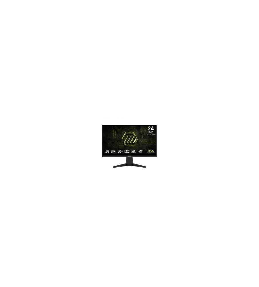 Ecran Gaming MSI Mag 245F X24 24'' FHD 240Hz Fast IPS – Noir