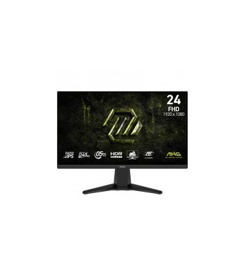 Ecran Gaming MSI Mag 245F X24 24'' FHD 240Hz Fast IPS – Noir