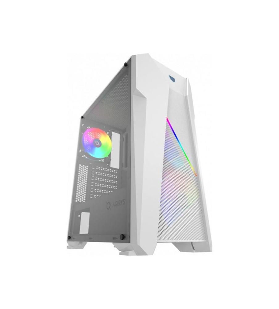 Boitier Gamer AQIRYS CANOPUS Moyen Tour - Blanc Boitier Gamer AQIRYS CANOPUS Moyen Tour - Blanc