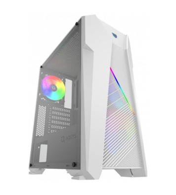 Boitier Gamer AQIRYS CANOPUS Moyen Tour - Blanc