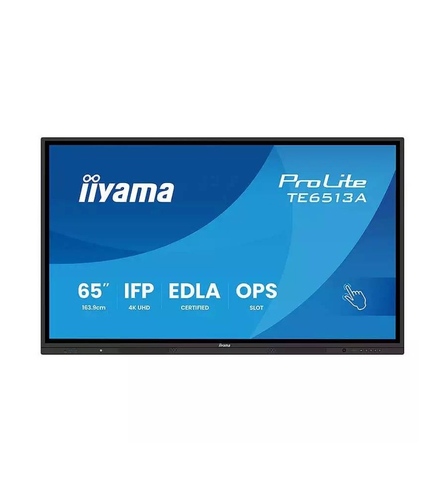 Écran Interactif IIYAMA TE6513A-B2AG 65" Tactile 4K Android 14