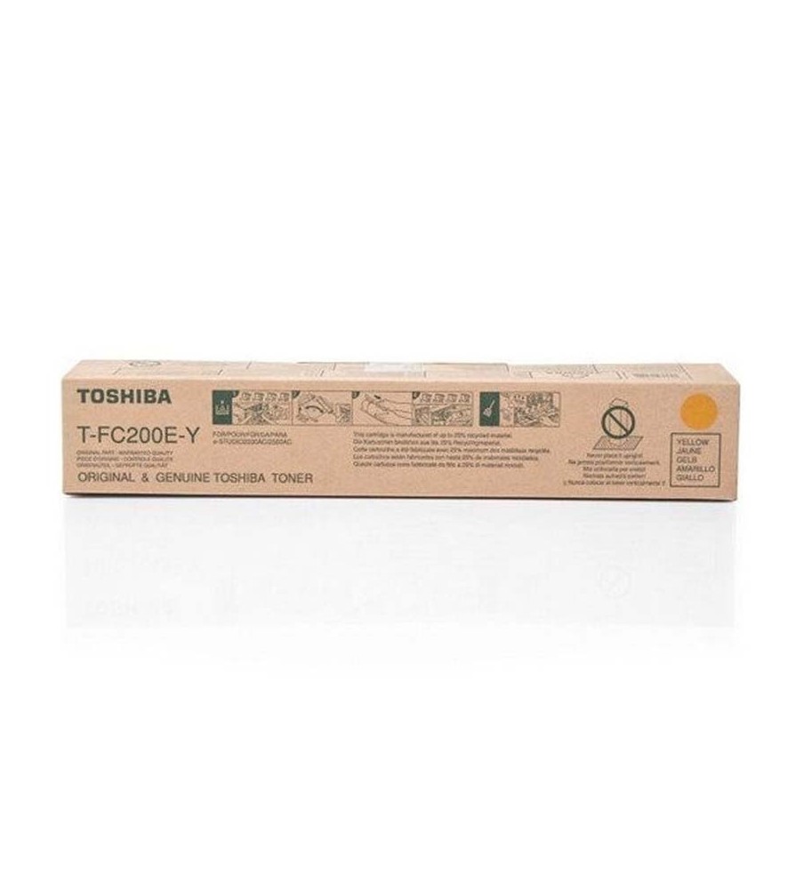 Toner Laser Original Toshiba T-FC220EY - Jaune