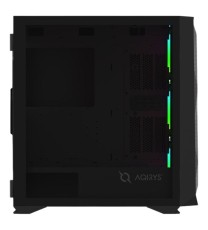 Boitier Gamer AQIRYS ARCTURUS PRO 2.0 Moyen Tour 4 Fans RGB - Noir