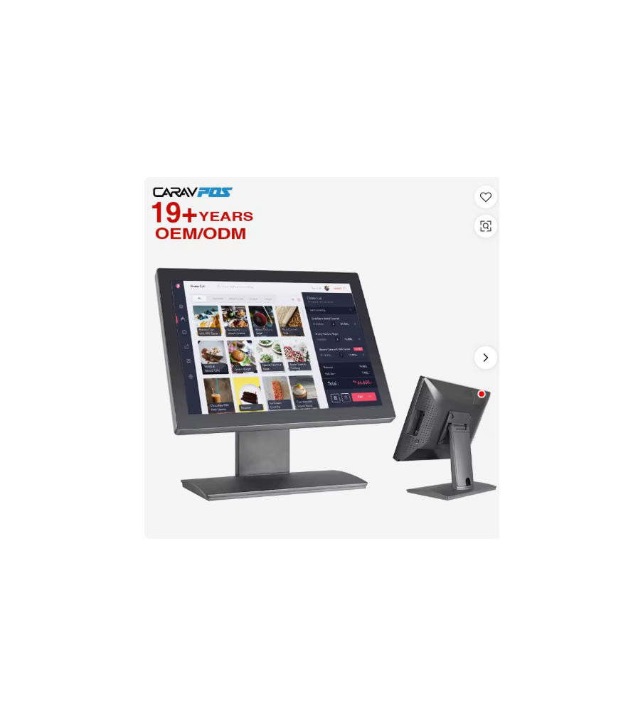 Système de point de vente (POS) AIO-1580 tout-en-un à écran tactile 15 pouces