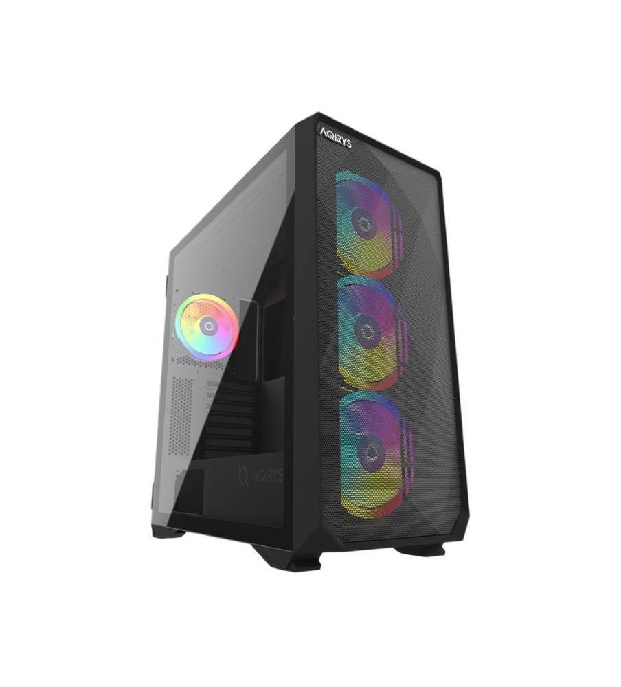 Boitier Gamer AQIRYS ARCTURUS PRO 2.0 Moyen Tour 4 Fans RGB - Noir Boitier Gamer AQIRYS ARCTURUS PRO 2.0 Moyen Tour 4 Fans RGB - Noir