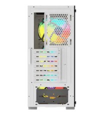 Boitier Gamer AQIRYS ARCTURUS 4 Fans ARGB - Blanc