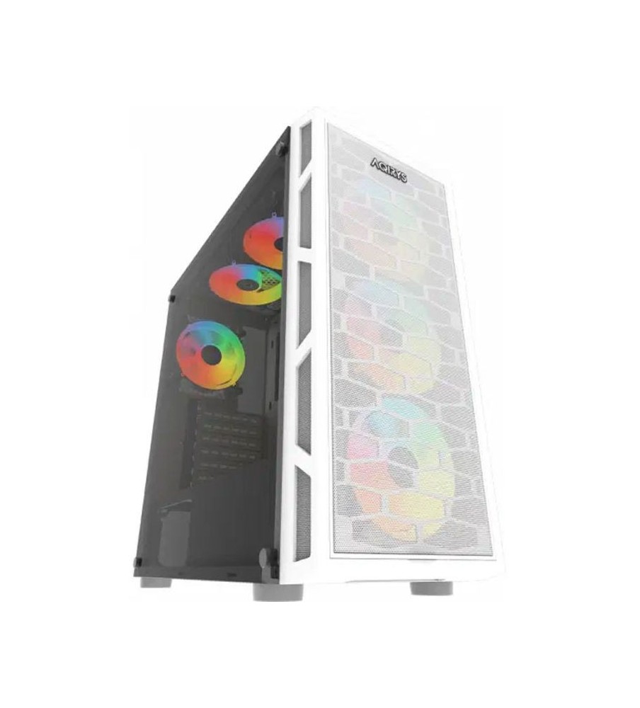 Boitier Gamer AQIRYS ARCTURUS 4 Fans ARGB - Blanc Boitier Gamer AQIRYS ARCTURUS 4 Fans ARGB - Blanc