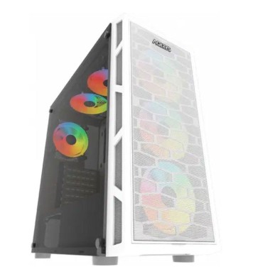 Boitier Gamer AQIRYS ARCTURUS 4 Fans ARGB - Blanc