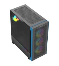 Boitier Gamer AQIRYS SARGAS Moyen Tour 4 Fans RGB - Noir