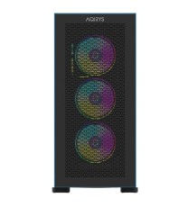 Boitier Gamer AQIRYS SARGAS Moyen Tour 4 Fans RGB - Noir