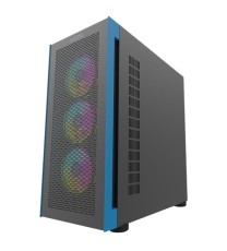 Boitier Gamer AQIRYS SARGAS Moyen Tour 4 Fans RGB - Noir