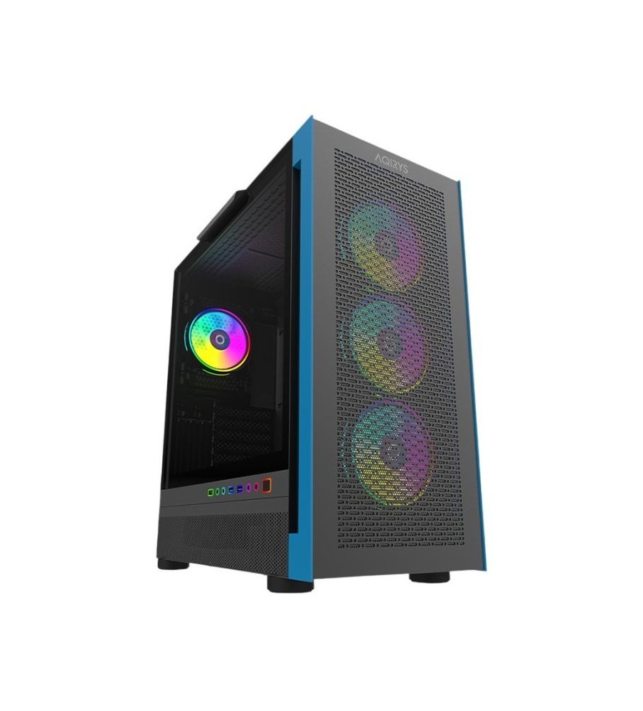 Boitier Gamer AQIRYS SARGAS Moyen Tour 4 Fans RGB - Noir Boitier Gamer AQIRYS SARGAS Moyen Tour 4 Fans RGB - Noir