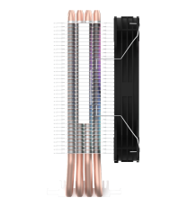 Ventilateur de Processeur AQIRYS Puck Pro 2.0 RGB / Gris