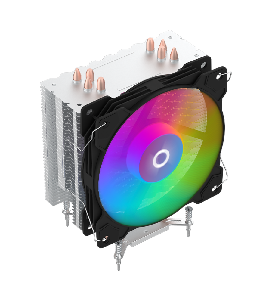 Ventilateur de Processeur AQIRYS Puck Pro 2.0 RGB / Gris Ventilateur de Processeur AQIRYS Puck Pro 2.0 RGB / Gris